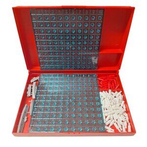 1970s Battleship Replacement Pieces Red Boats Pegs Travel Aircraft Carrier